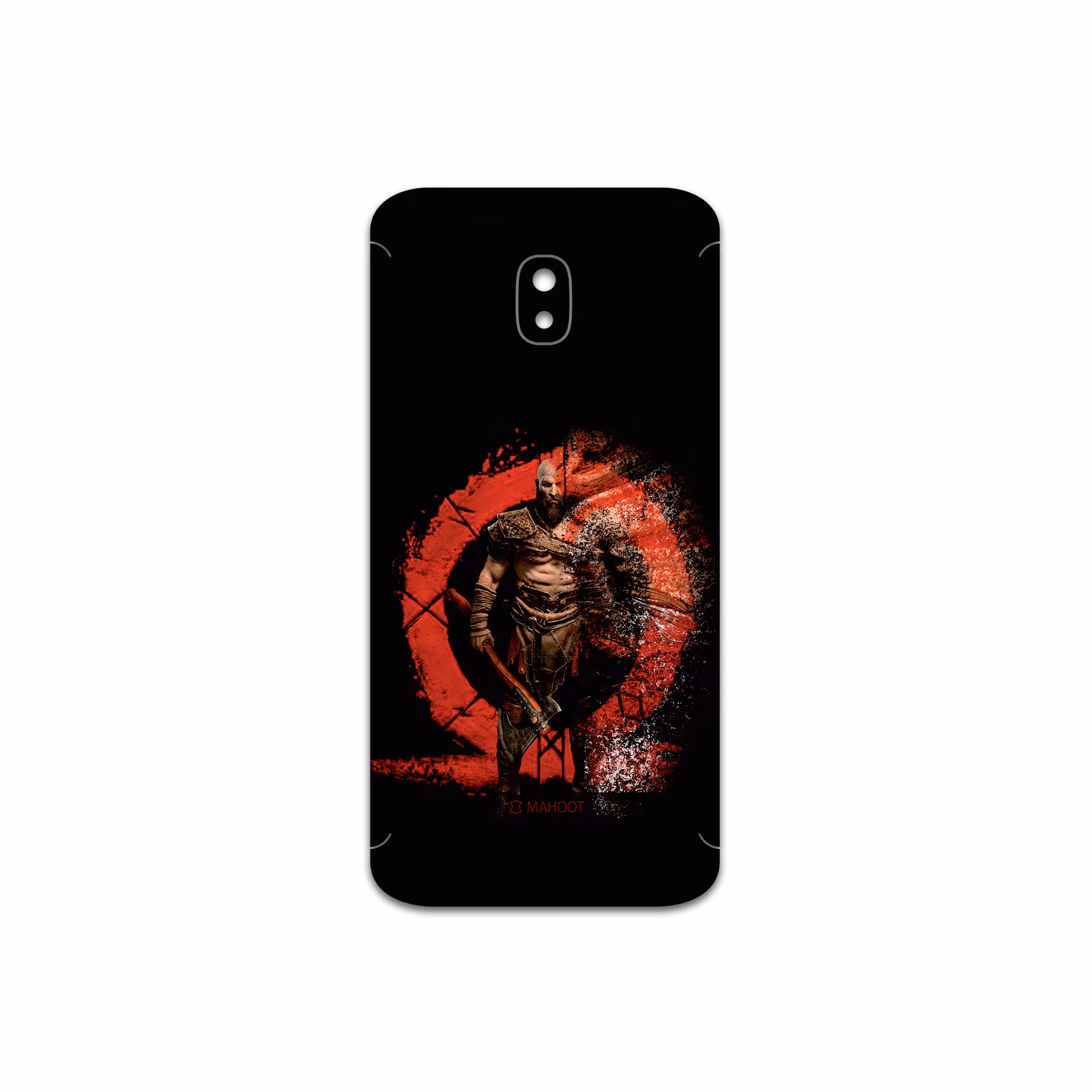 برچسب پوششی ماهوت مدل GOD-OF-WAR-Game مناسب برای گوشی موبایل سامسونگ Galaxy J3 2017