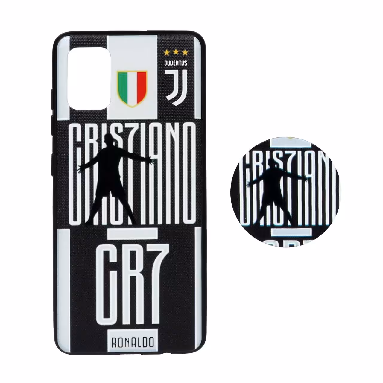 کاور مدل Co4034 مناسب برای گوشی موبایل سامسونگ Galaxy M40s به همراه پایه نگهدارنده