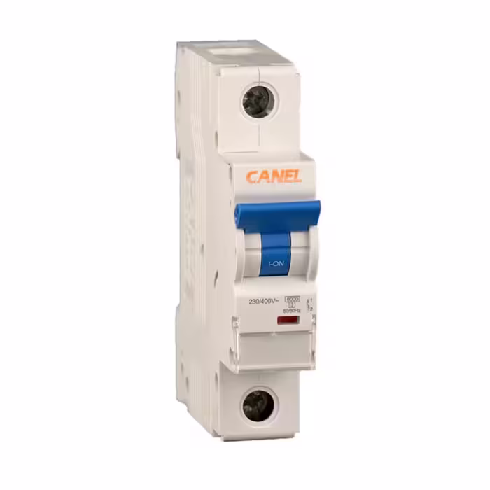 کلید مینیاتوری 20 آمپر یک پل AC کانل کد B20-10KA-1P