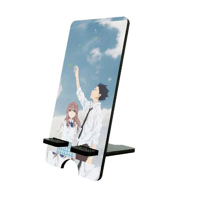 پایه نگهدارنده گوشی موبایل و تبلت طرح  انیمه صدای خاموش شوکو و شویا کد 6527864