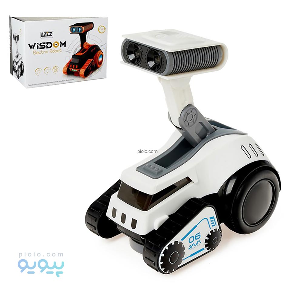 ربات هوشمند اسباب بازی مدل lziz wisdom عمده و کارتنی