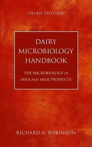[PDF] دانلود کتاب Dairy Microbiology Handbook - The Microbiology Of Milk And Milk Products, 2002