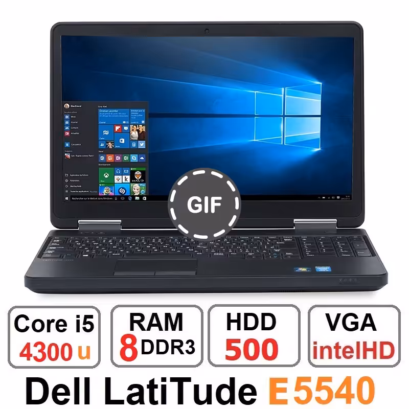 لپ تاپ دل Dell Latitude E5540 Core i5 4300u رم 8 گیگ