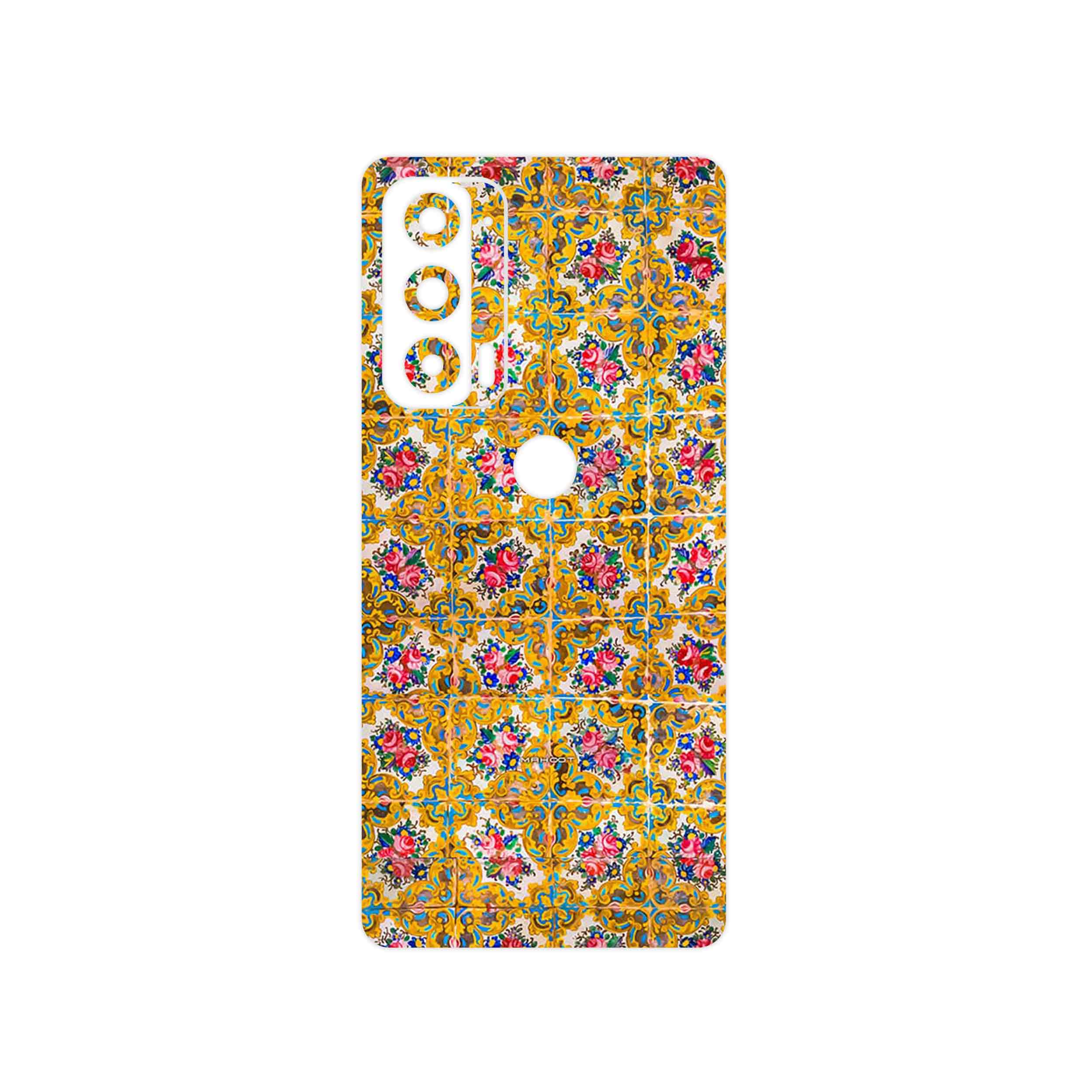 برچسب پوششی ماهوت مدل Iran Tile 15 مناسب برای گوشی موبایل موتورولا Edge 20