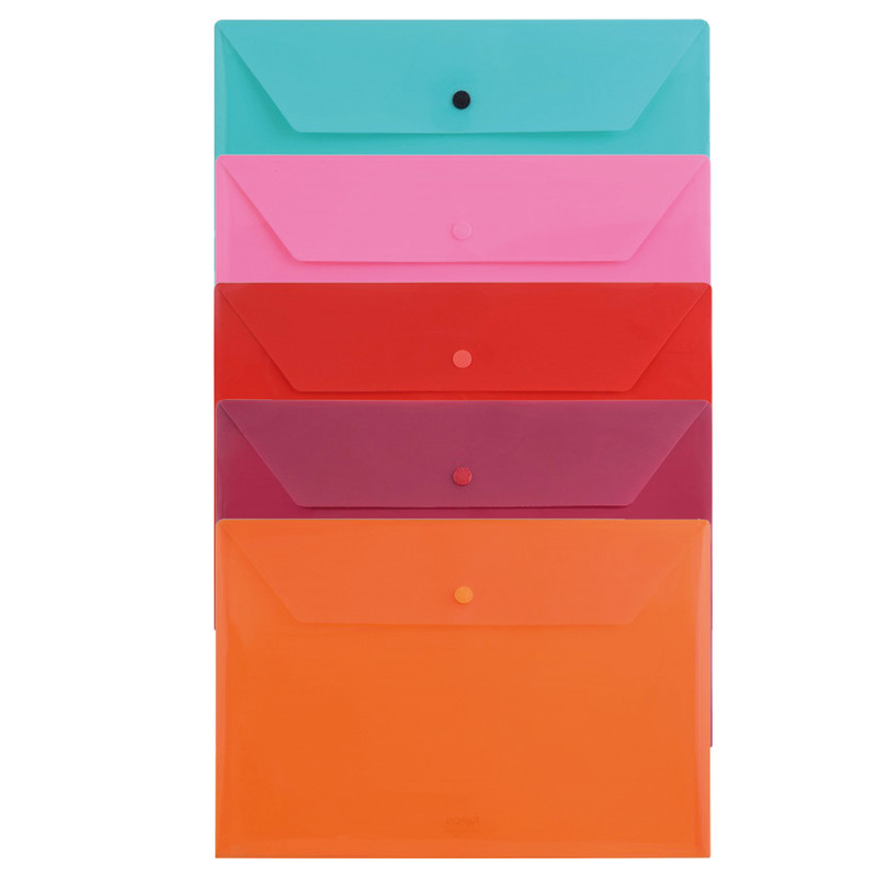 پوشه دکمه دار پاپکو مدل A4-105M بسته 10 عددی | چاوه