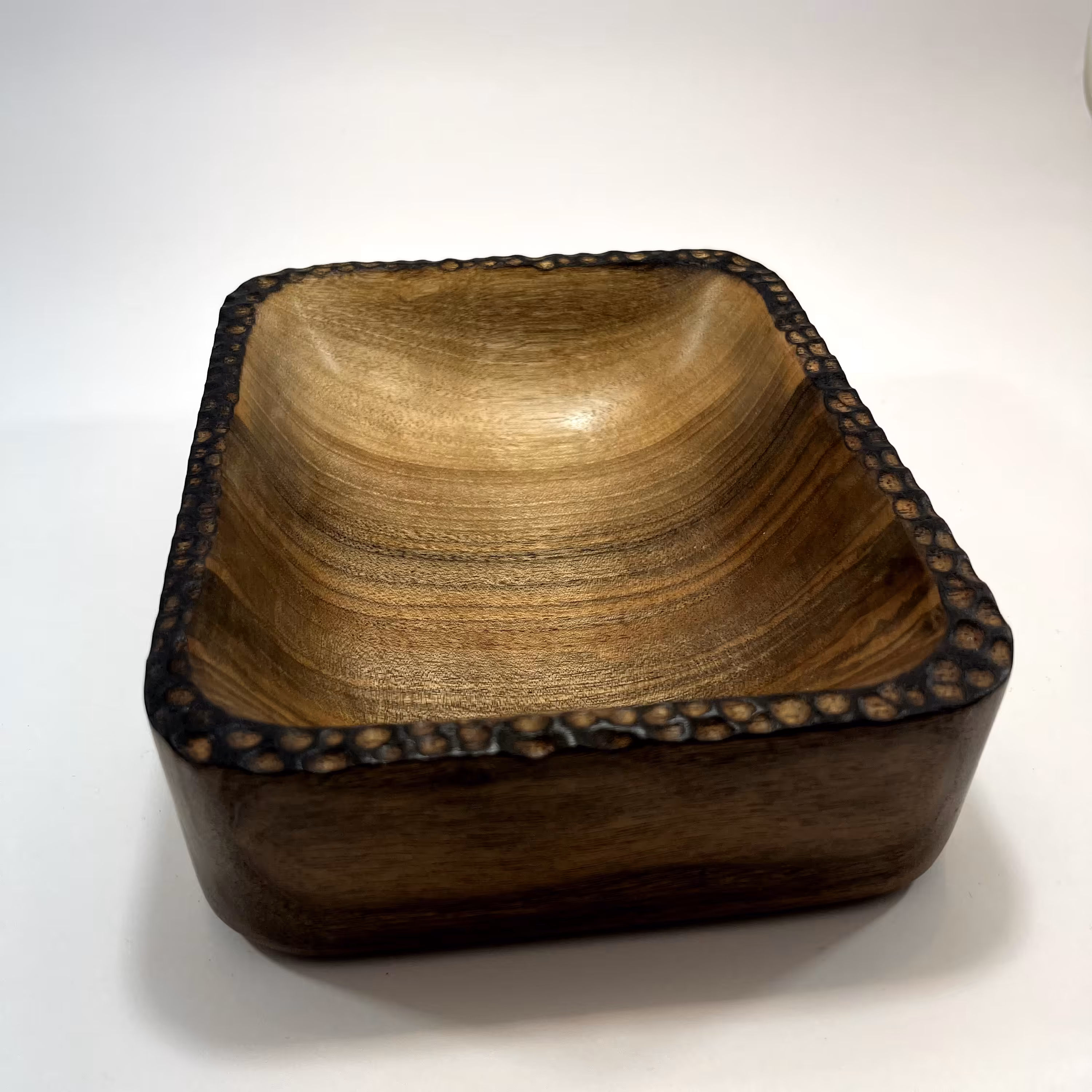 شکلات و میوه خوری چوبی