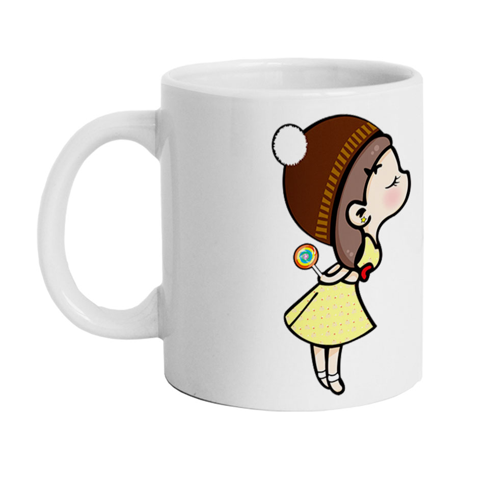 ماگ دارلی طرح عاشقانه مدل MG1327