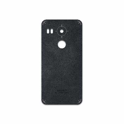 برچسب پوششی ماهوت مدل Graphite Buffalo Leather مناسب برای گوشی موبایل گوگل Nexus 5X