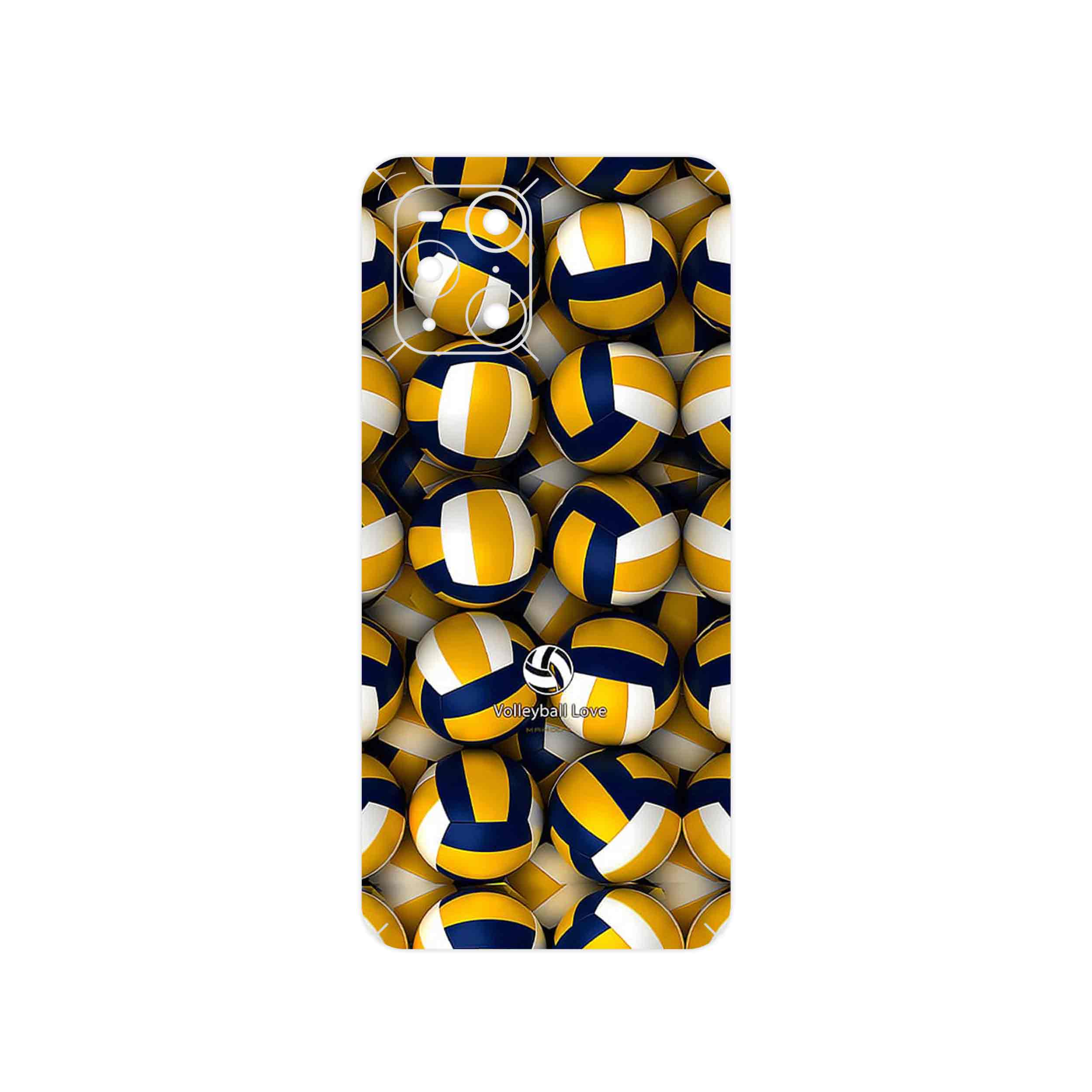 برچسب پوششی ماهوت مدل Volleyball مناسب برای گوشی موبایل اپو Find X3 Pro