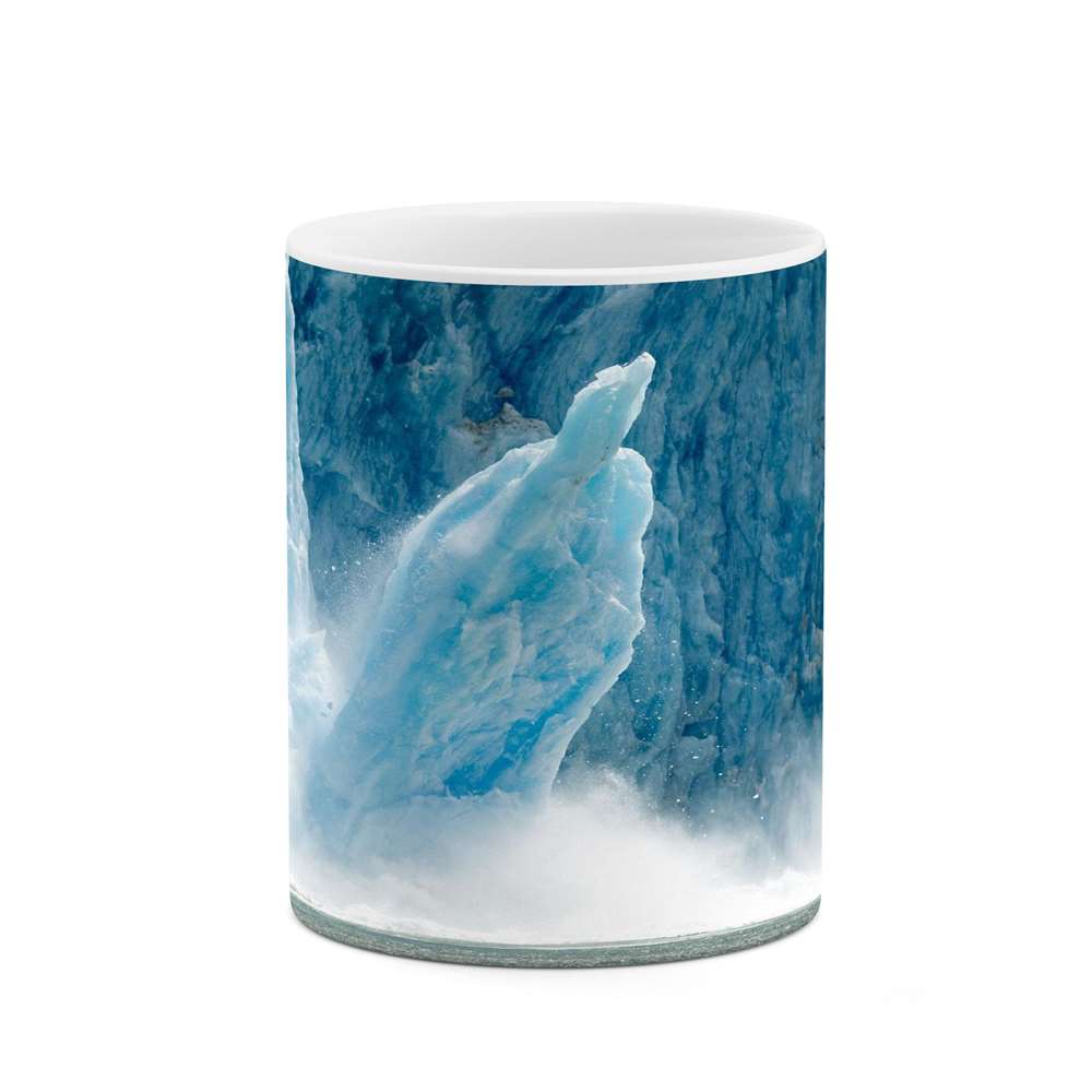 ماگ کاکتی طرح منظره برفی مدل mgs15056