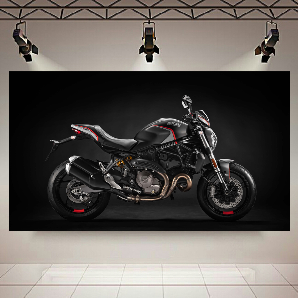تابلو بوم طرح موتور مدل Ducati Monster 821 کد AR7490