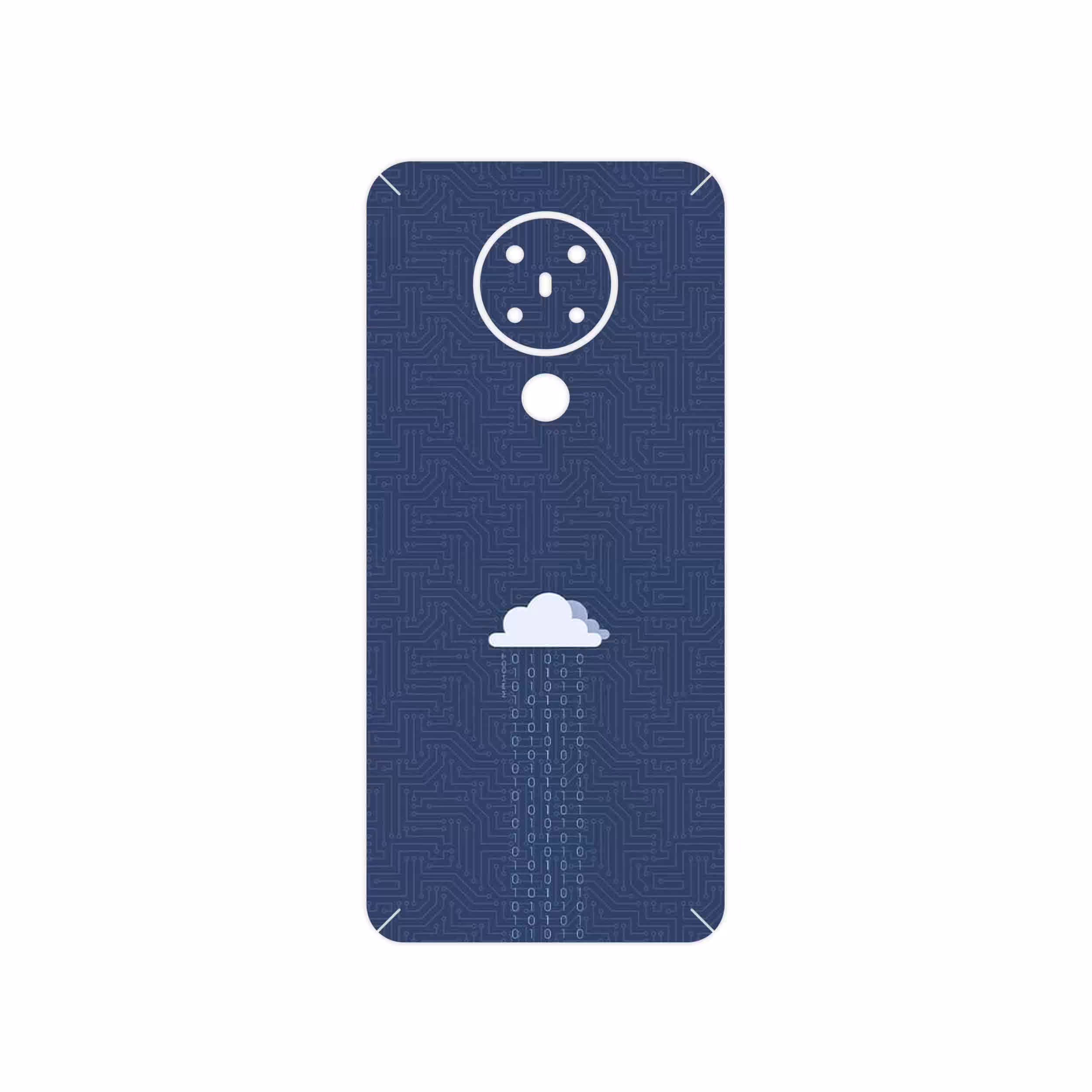 برچسب پوششی ماهوت مدل Minimal Data Cloud مناسب برای گوشی موبایل نوکیا 5.3