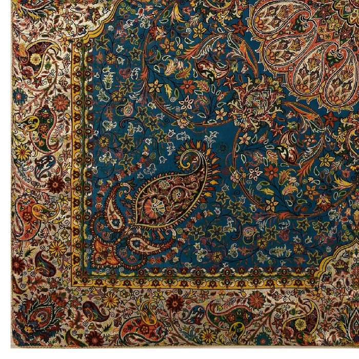 رومیزی ترمه نگین خاتم یزد طرح افشاری کد ABDR