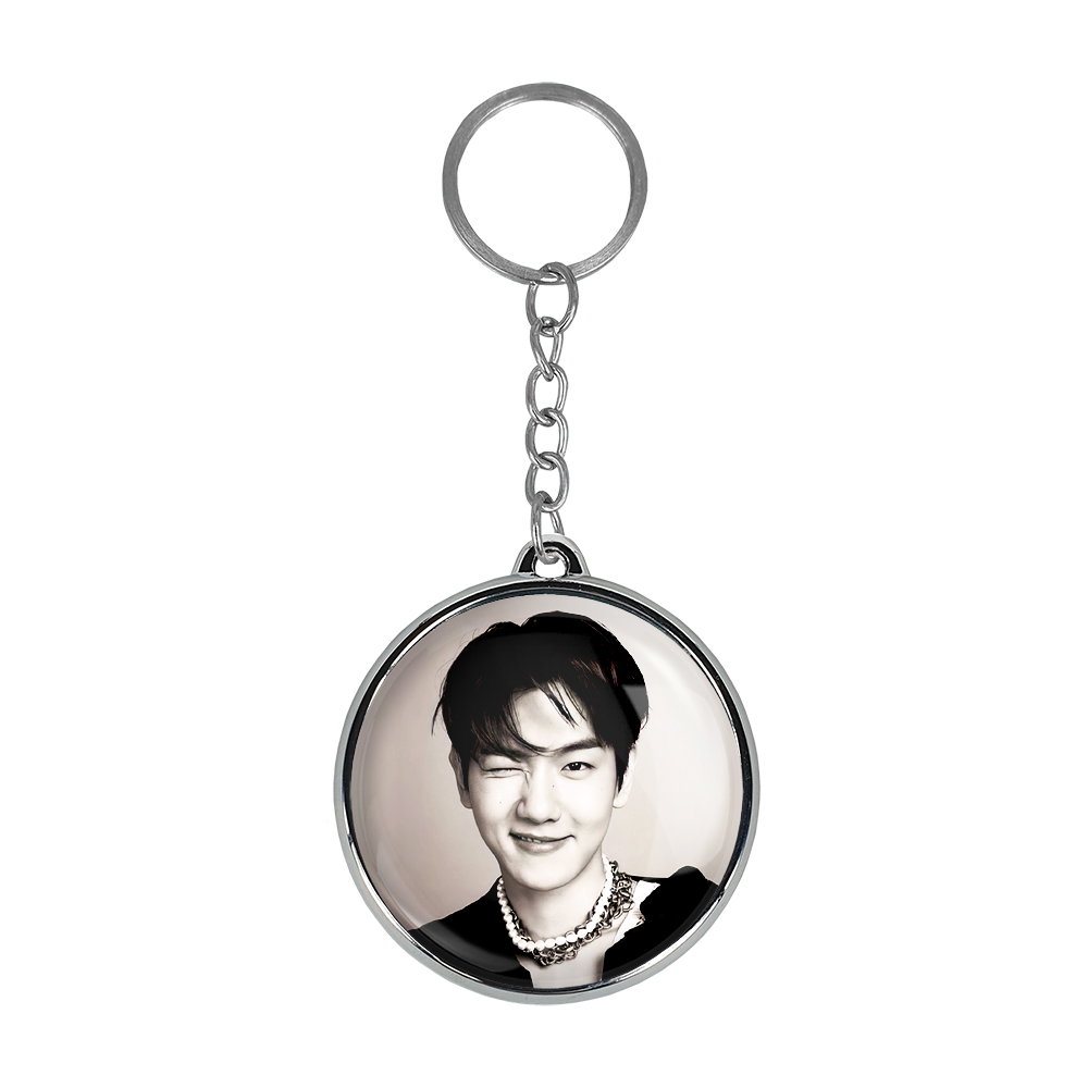 جاکلیدی خندالو مدل سهون و بکهیون گروه اکسو EXO طرح دوطرفه کد 1678416783