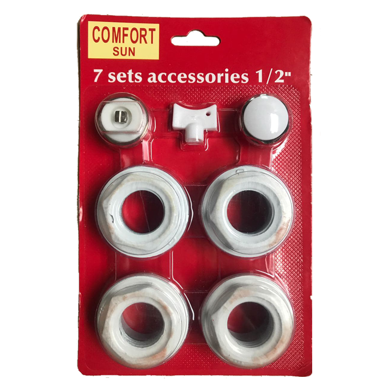 درپوش ماسوره رادیاتور کامفورت مدل 1 مجموعه 7 عددی