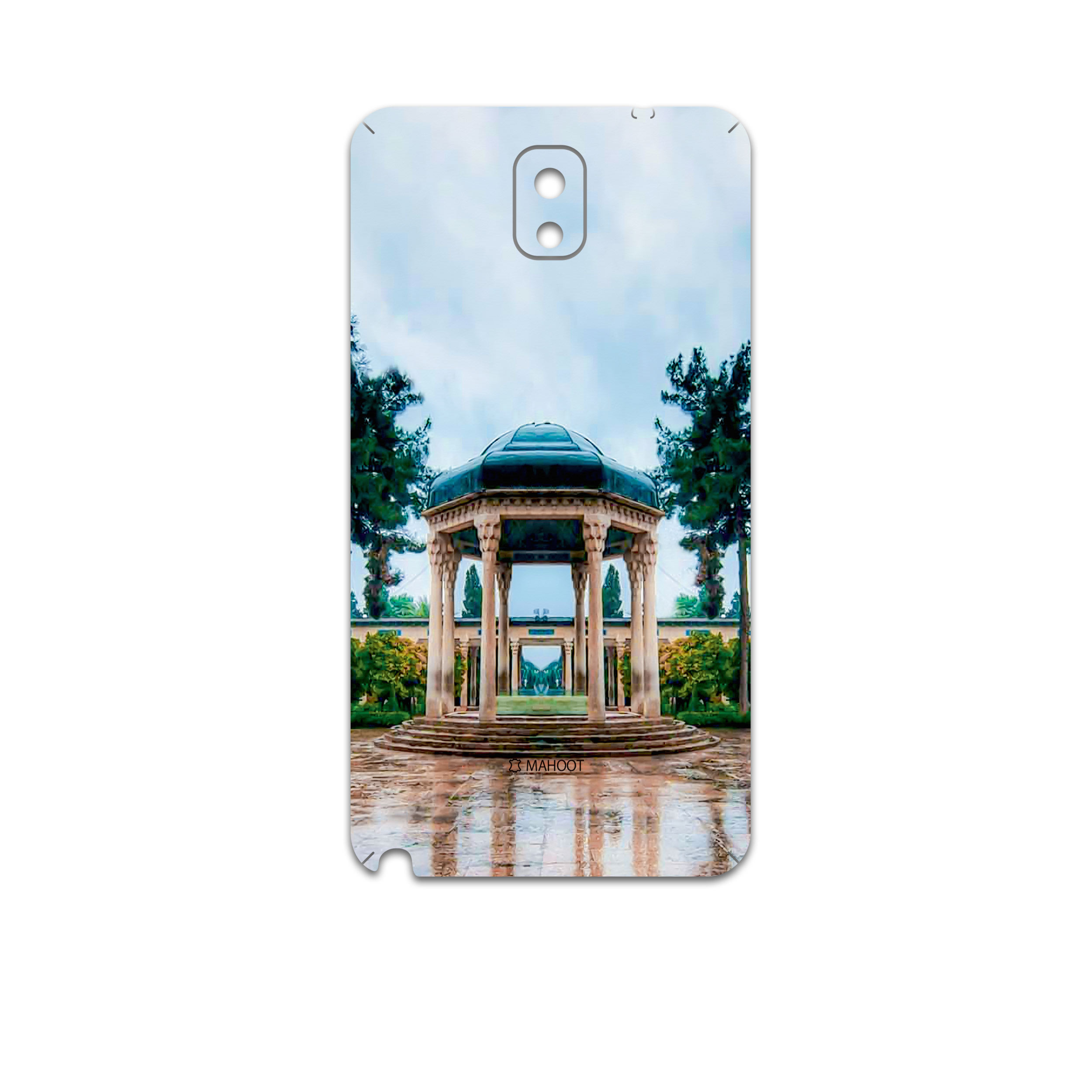 برچسب پوششی ماهوت مدل HAFEZ-Tomb مناسب برای گوشی موبایل سامسونگ Galaxy Note 3