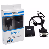 تبدیل VGA To HDMI دی تک D-TECH