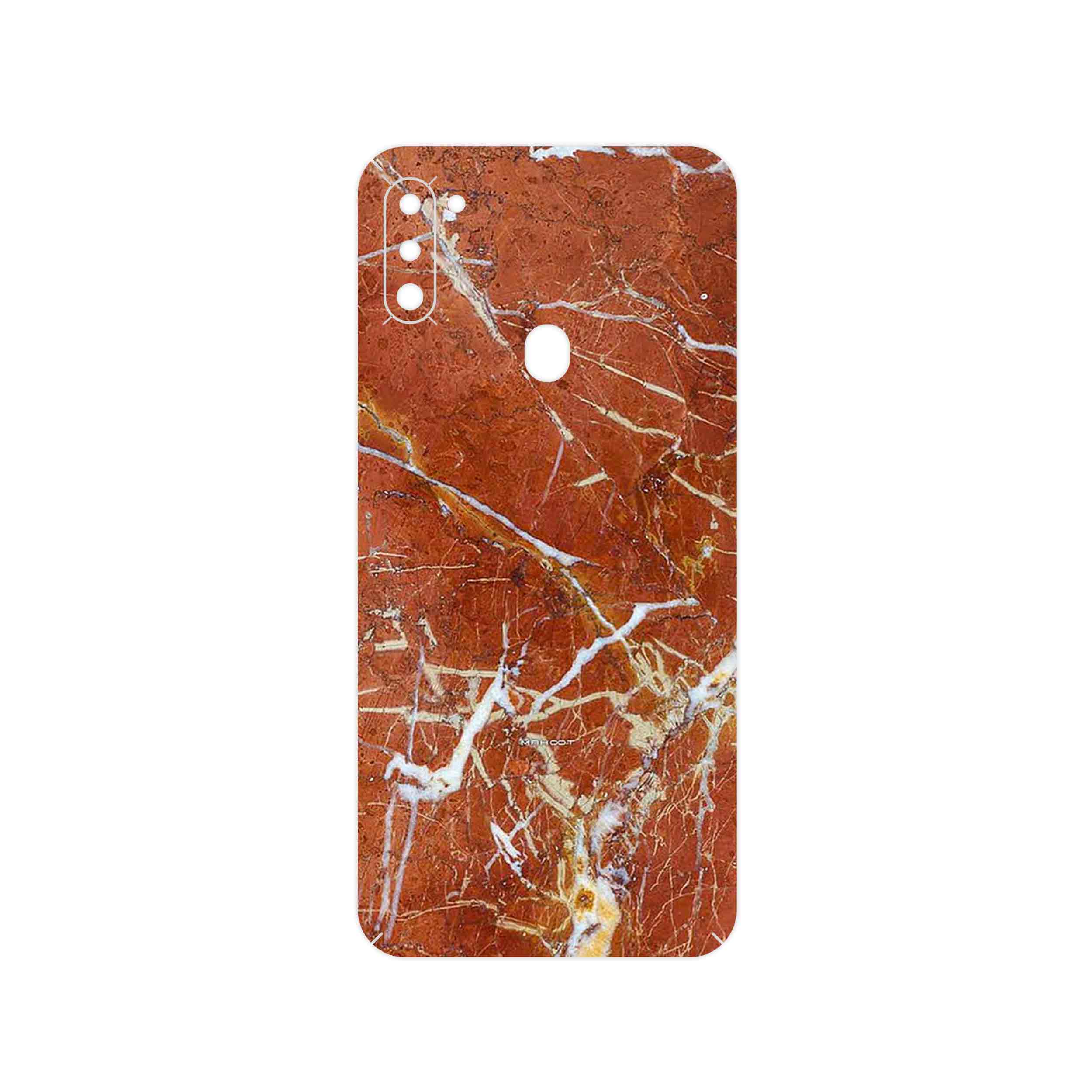 برچسب پوششی ماهوت مدل Red Marble مناسب برای گوشی موبایل سامسونگ Galaxy A11