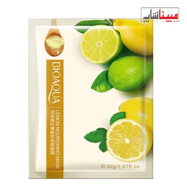 ماسک ورقه ای صورت با عصاره لیمو ترش بیوآکوا
