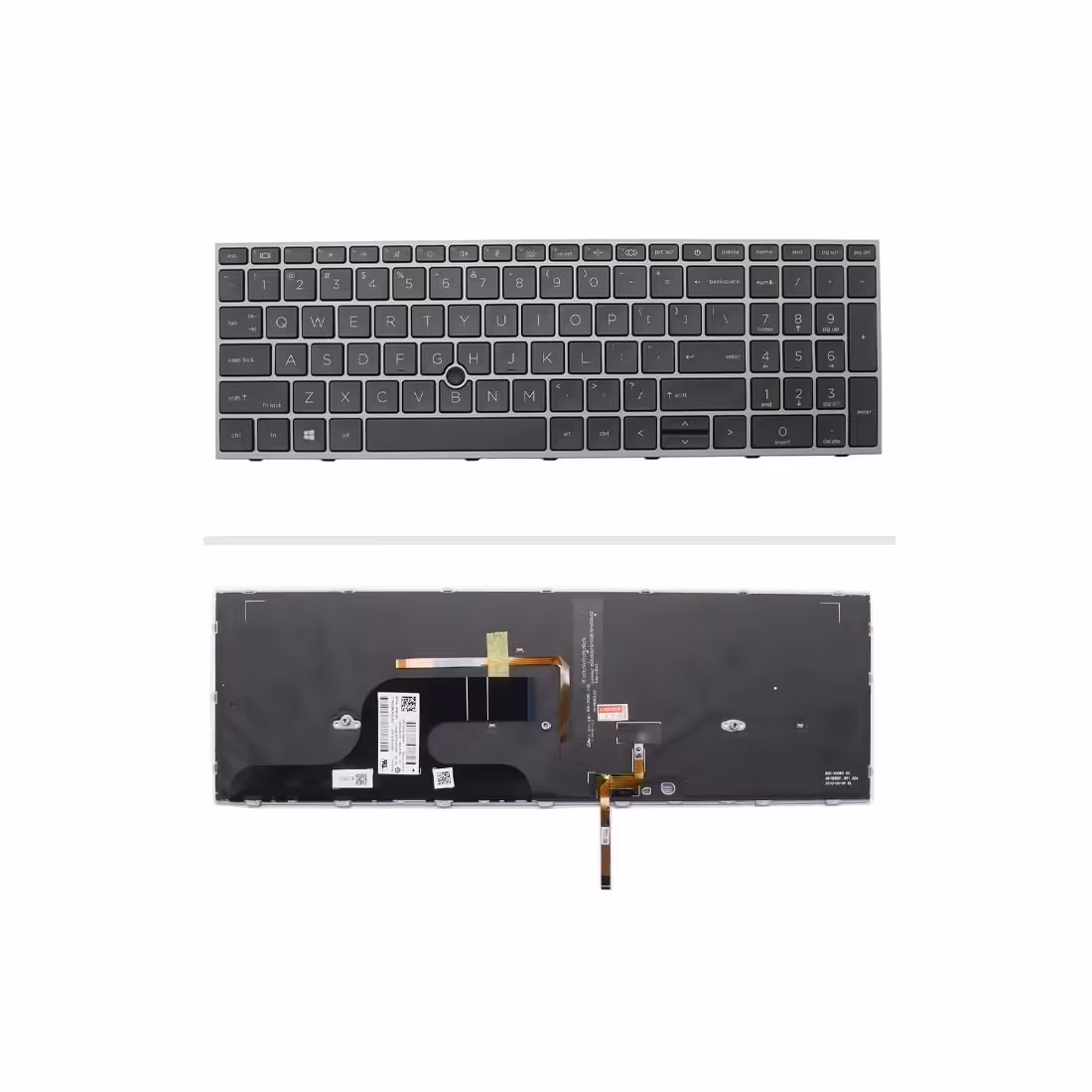 کیبورد لپ‌تاپ اچ‌پی G5 (ZBook Fury 15 | با ماوس و با بکلایت)