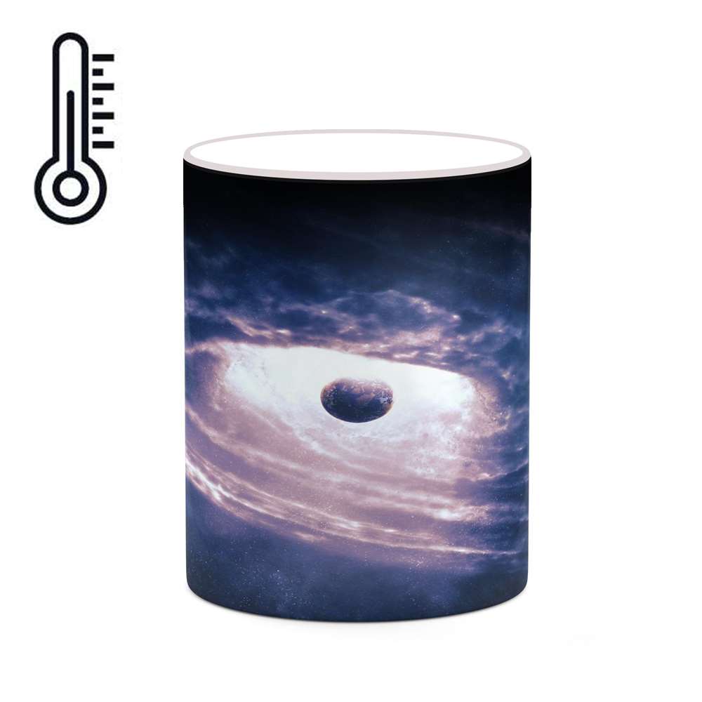 ماگ حرارتی کاکتی طرح فضا و کهکشان مدل mgh20285