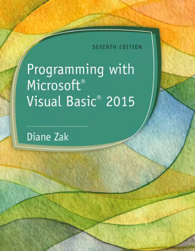 خرید و دانلود نسخه کامل کتاب Programming with Microsoft Visual Basic 2015