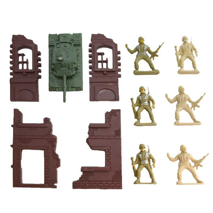 اسباب بازی جنگی مدل کبرا مجموعه 11 عددی