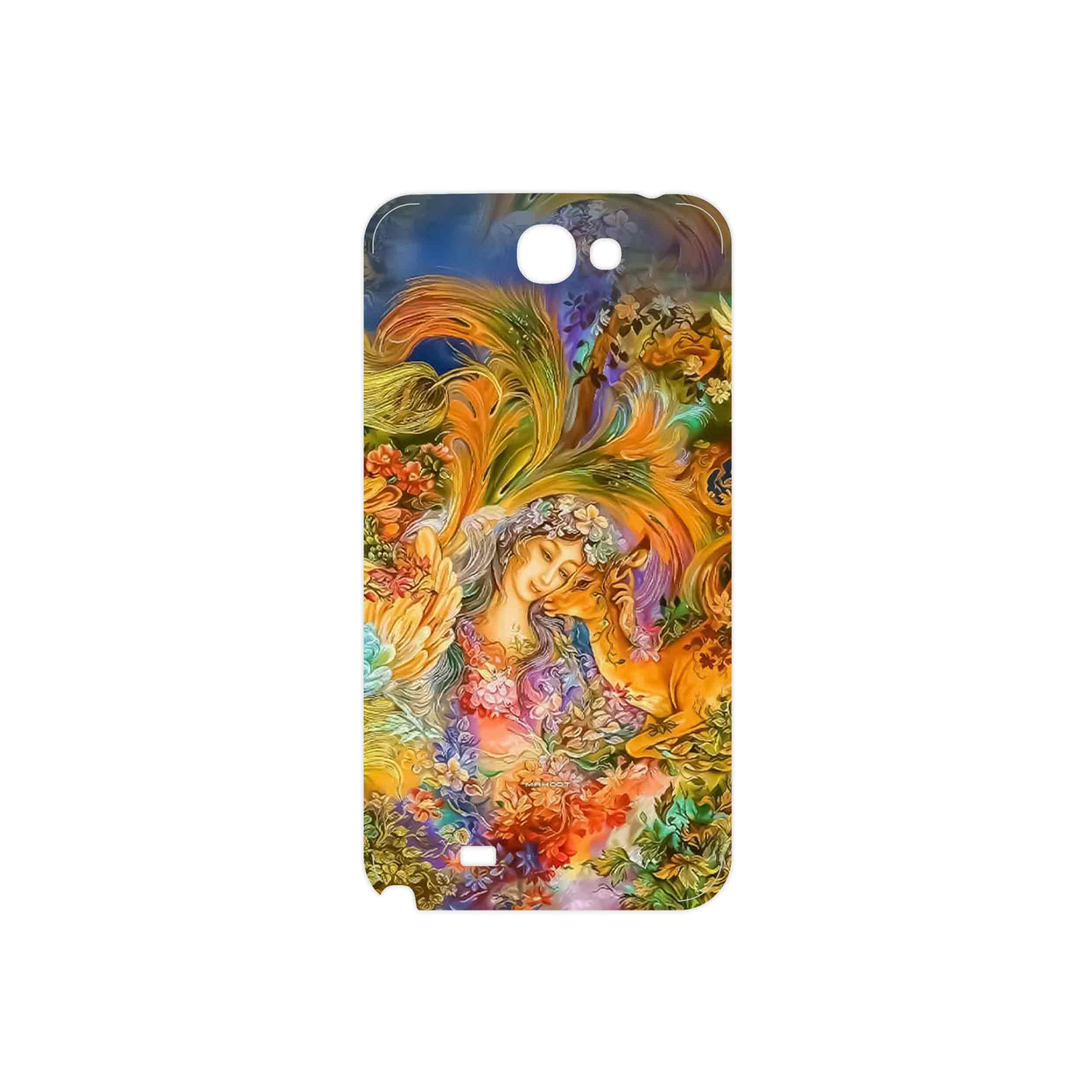 برچسب پوششی ماهوت مدل Persian miniature 3 مناسب برای گوشی موبایل سامسونگ Galaxy Note 2