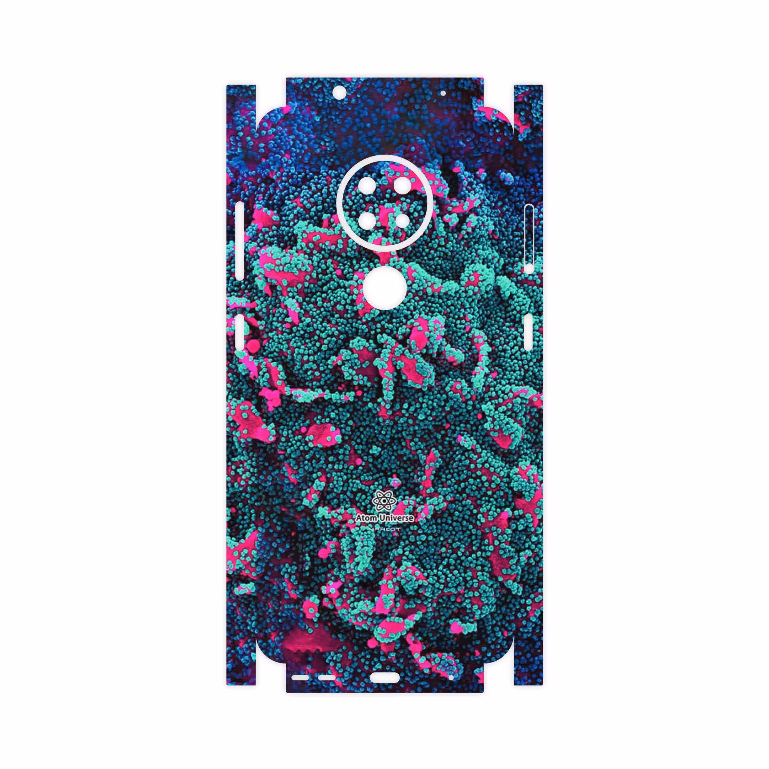 برچسب پوششی ماهوت مدل Atom Universe 8-FullSkin مناسب برای گوشی موبایل نوکیا 6.2