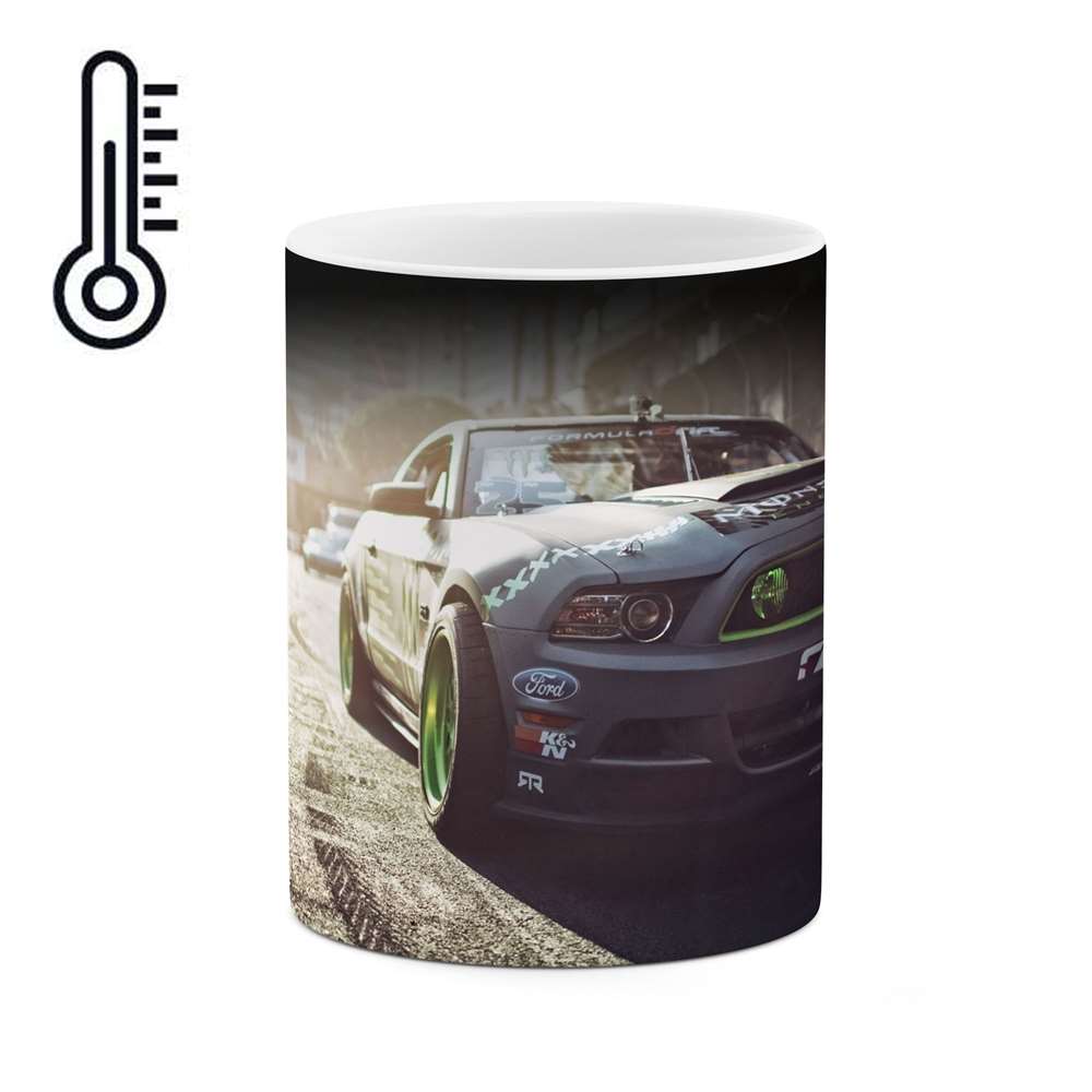 ماگ حرارتی طرح ماشین فورد موستانگ مدل mgh11597