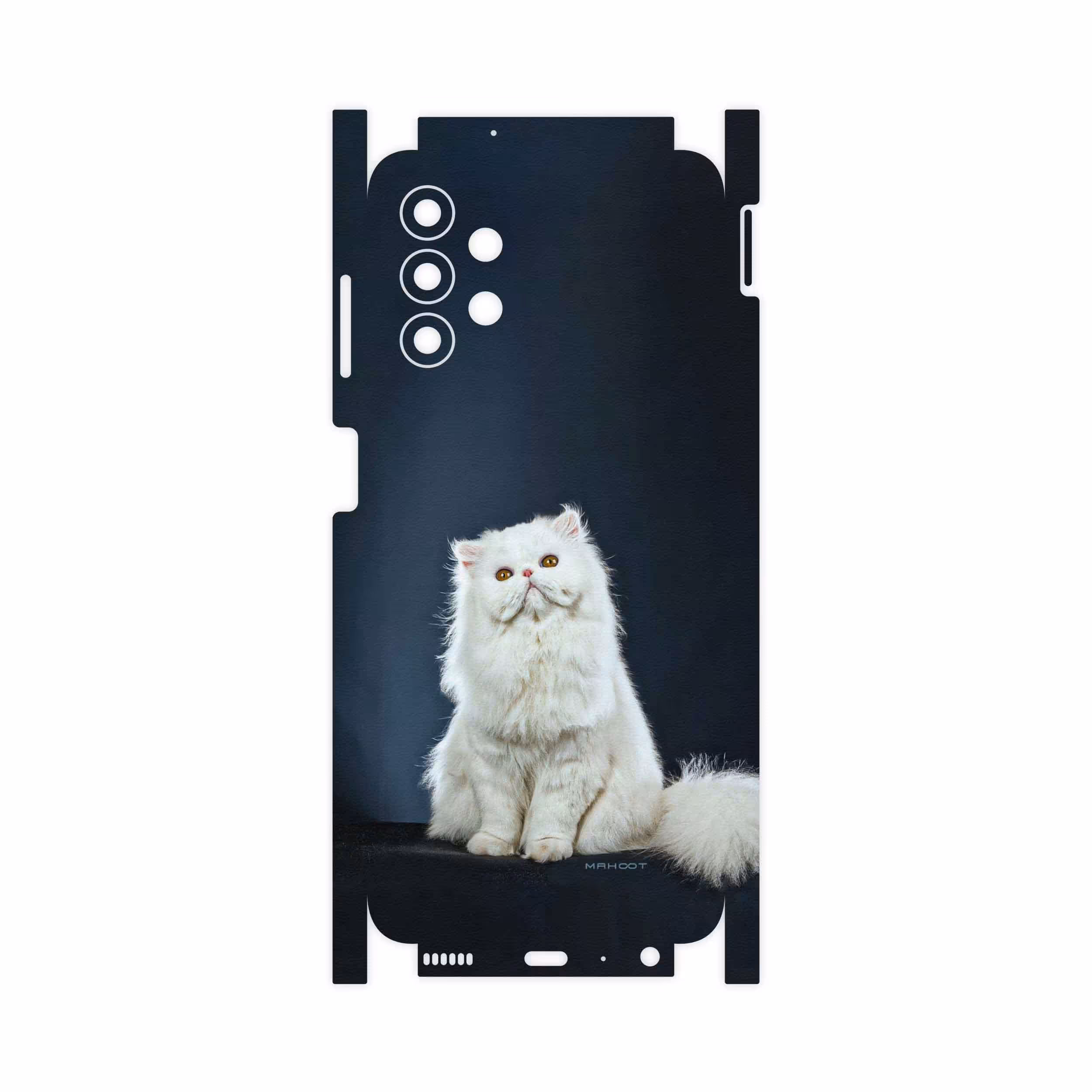 برچسب پوششی ماهوت مدل Persian-cat-FullSkin مناسب برای گوشی موبایل سامسونگ Galaxy A13