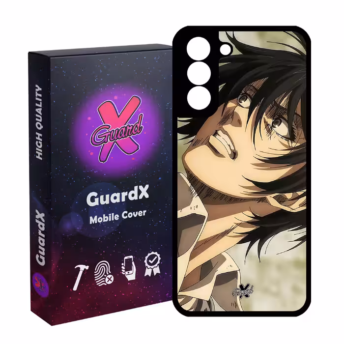 کاور گارد ایکس طرح میکاسا انیمه مدل Glass10546 مناسب برای گوشی موبایل سامسونگ Galaxy S21