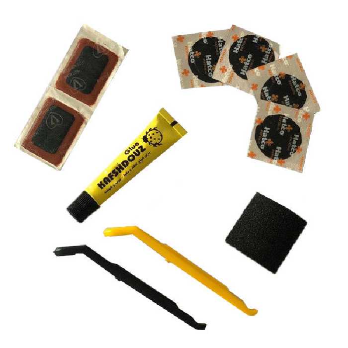 کیت پنچرگیری دوچرخه مدل sport مجموعه 10 عددی | چاوه