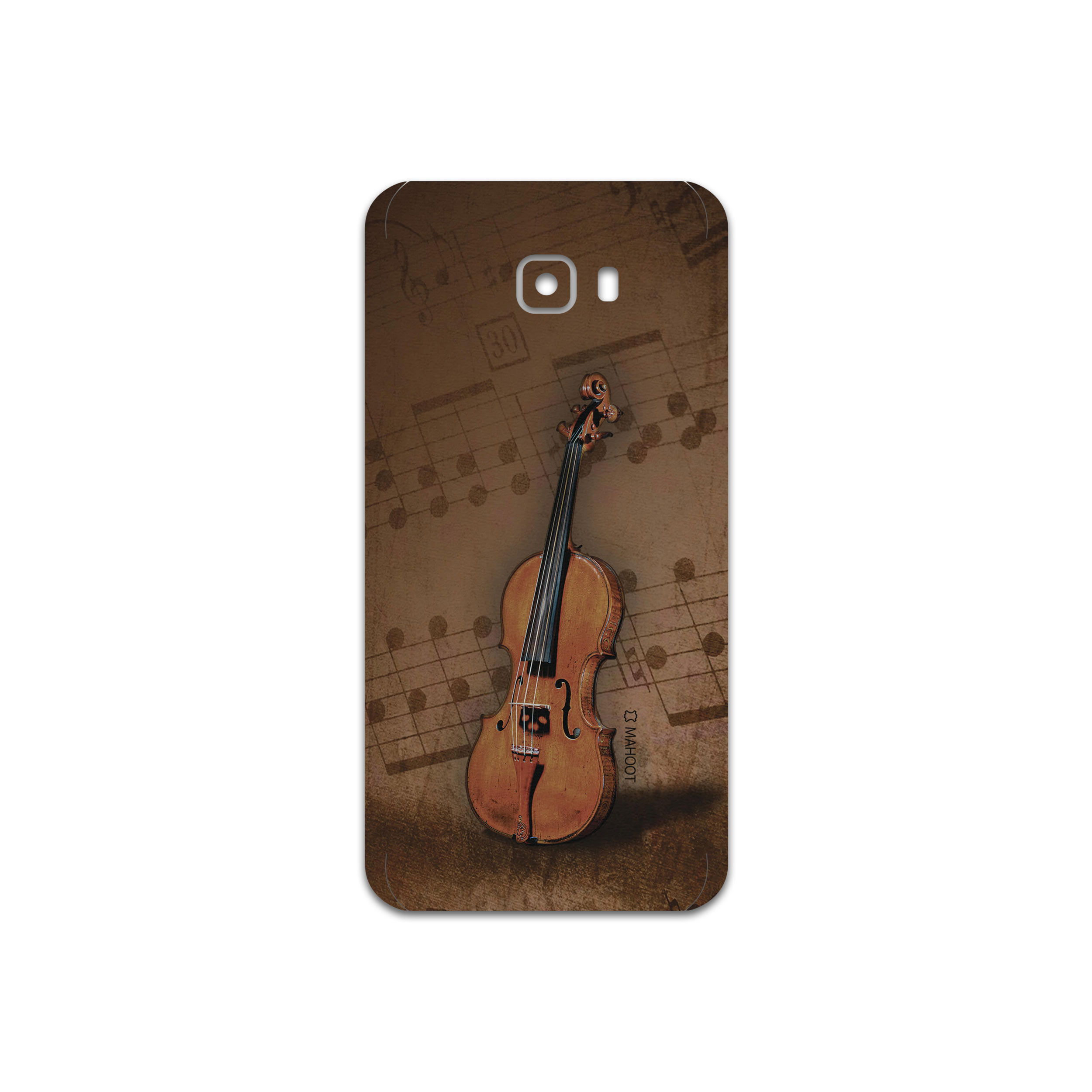 برچسب پوششی ماهوت مدل Violin-Instrument مناسب برای گوشی موبایل سامسونگ Galaxy C7 Pro