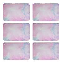 زیربشقابی طرح آبرنگی کد 8063 بسته 6 عددی