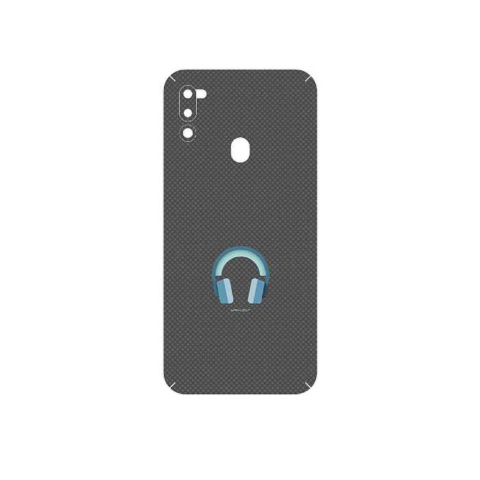 برچسب پوششی ماهوت مدل Minimal Headphone Icon مناسب برای گوشی موبایل سامسونگ Galaxy M21 (2021) Edition