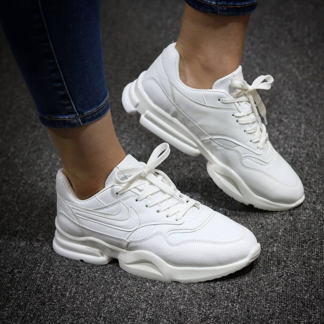 کتونی دبل نایک سفید تمام اسپرت Nike Double اسپرت مردانه