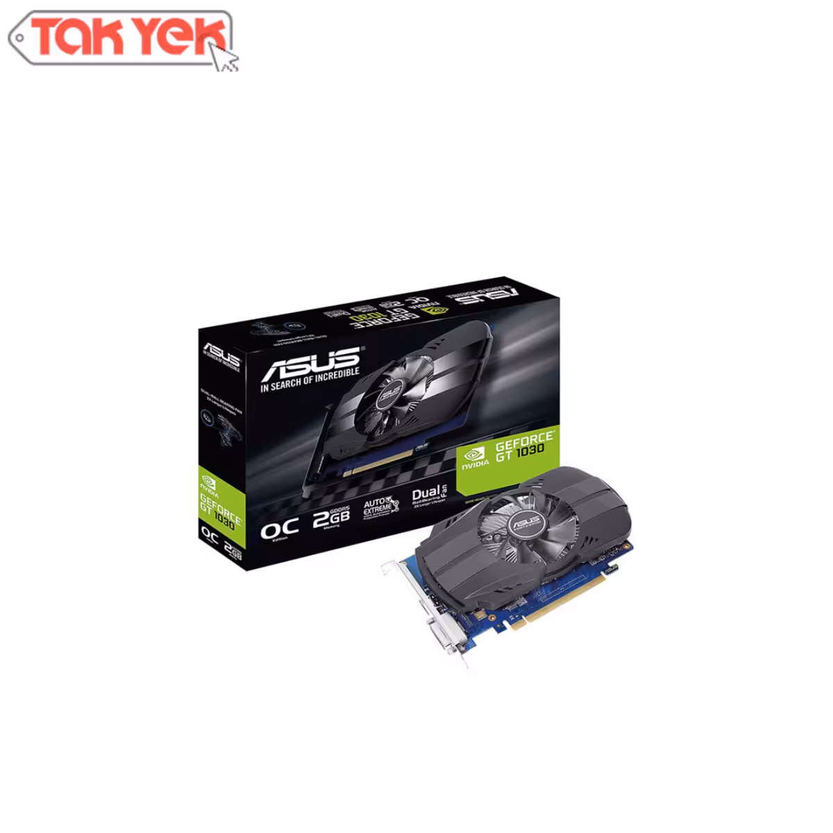 کارت گرافيک ایسوس ASUS GT 1030 O2G PH D5