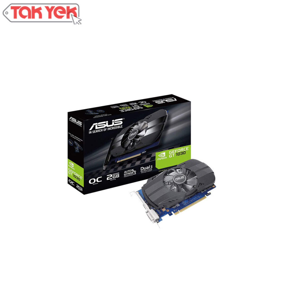 کارت گرافيک ایسوس ASUS GT 1030 O2G PH D5