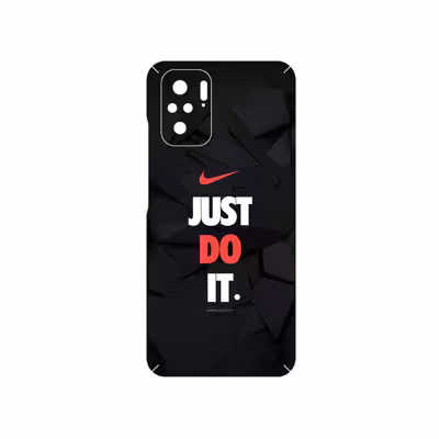 برچسب پوششی ماهوت مدل NIKE_Logo مناسب برای گوشی موبایل شیائومی Poco M5s