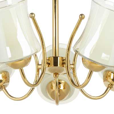 لوستر 5 شعله چشمه نور کد A825/5-G