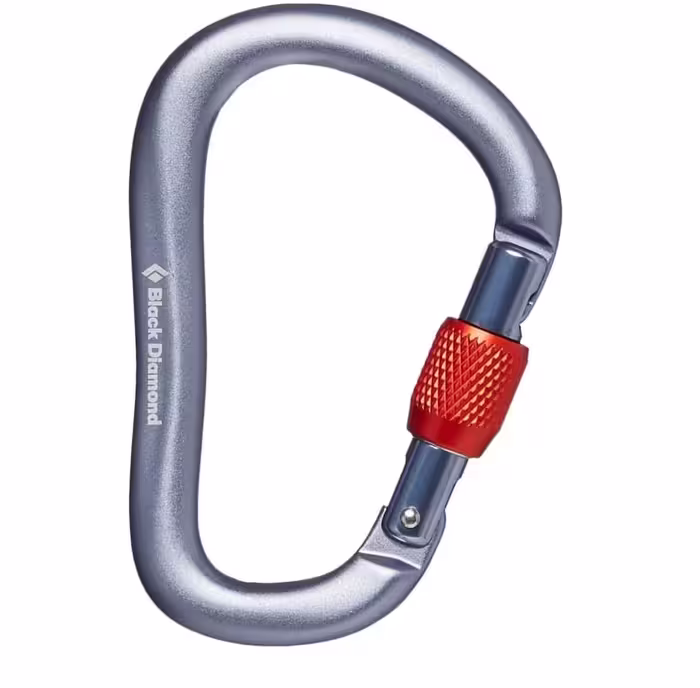 کارابین پیچ گلابی (hms) راک لاک بلک دیاموند Blackdiamond Rocklock Carabiner