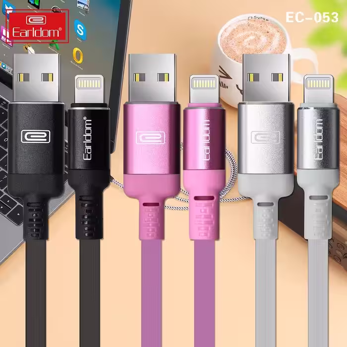 کابل تبدیل USB به USB-C ارلدام مدل EC-053C طول 1 متر