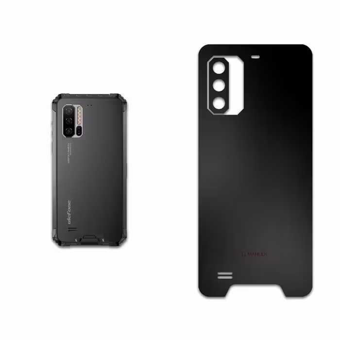 برچسب پوششی ماهوت مدل Matte-Black مناسب برای گوشی موبایل یولفون Armor 7