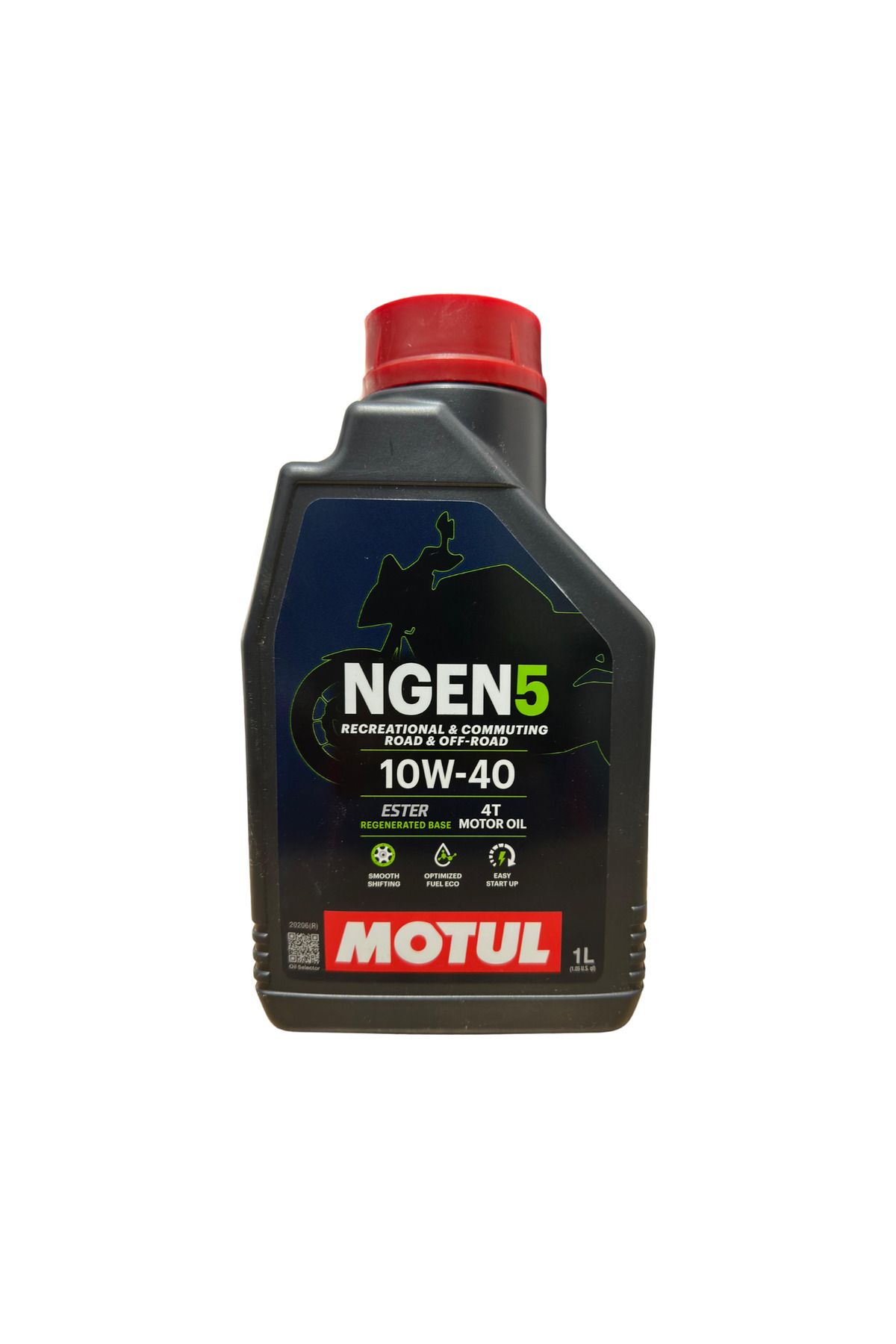 محافظ باک و برچسب روغن موتور سیکلت NGEN5 10W 40 4T 1L سال تولید: 2024 موتول اورجینال Motul