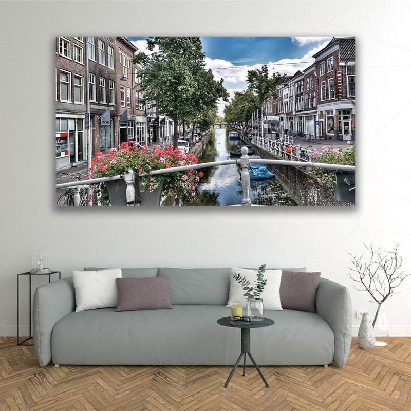 تابلو شاسی طرح شهر کد 80 | دنیای قاب