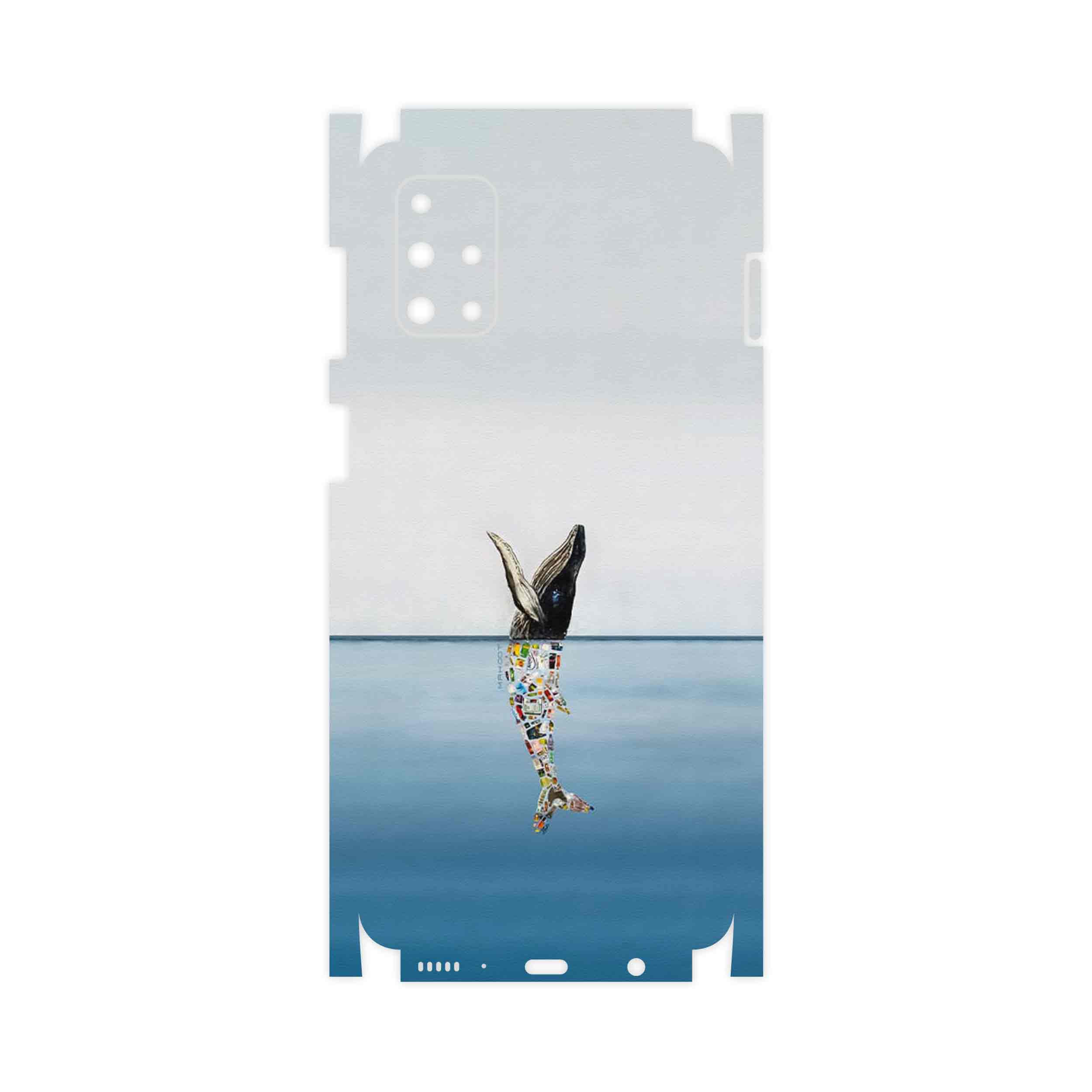 برچسب پوششی ماهوت مدل Collage of Sea Trash-FullSkin مناسب برای گوشی موبایل سامسونگ Galaxy M31S