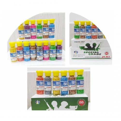 ساچمه پلاستیکی  بسته 24عددی