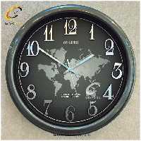 ساعت دیواری اورجینال ولدر PVC طوسی| کد رفرنس 545