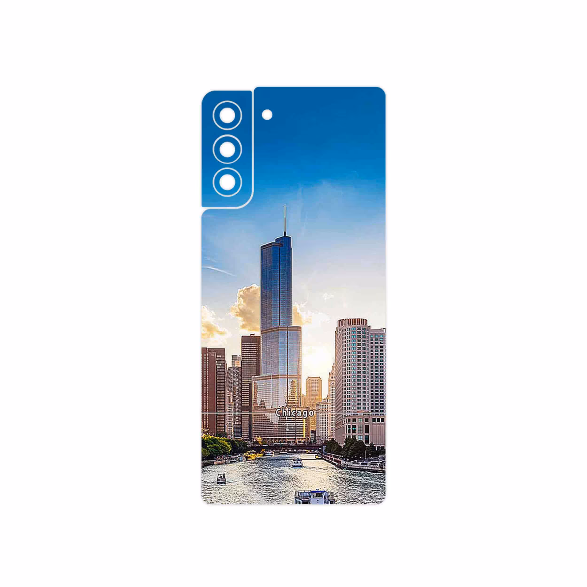 برچسب پوششی ماهوت مدل City of Chicago مناسب برای گوشی موبایل سامسونگ Galaxy S21 Plus 5G